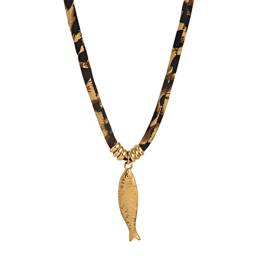 Sardine Cord Necklace, view 43 — Soul Flow Apparel
