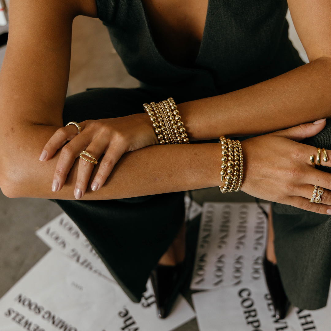 Allison Beaded Wrap Bracelet - 6 Row, view 53 — Soul Flow Apparel