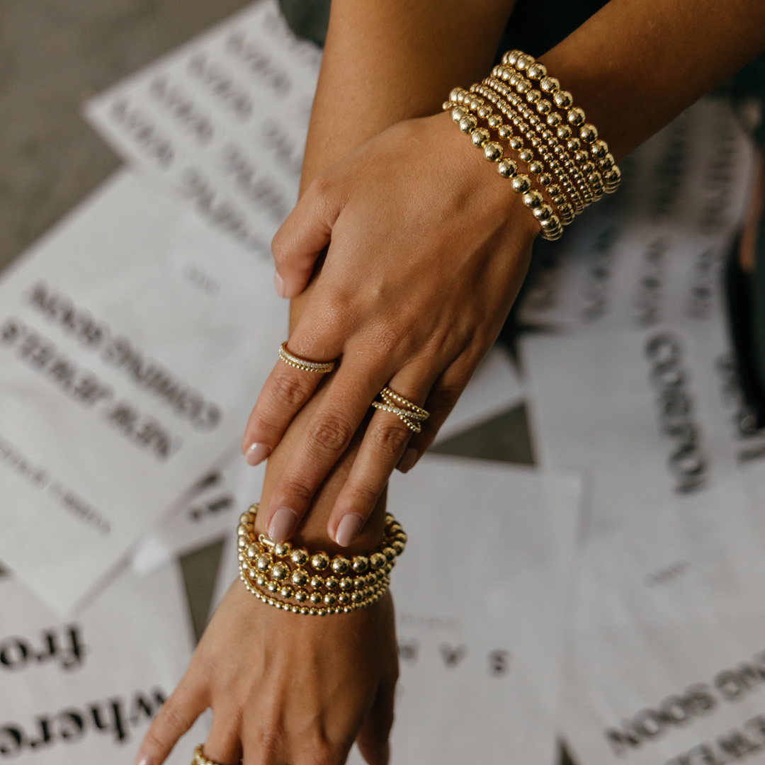Allison Beaded Wrap Bracelet - 6 Row, view 54 — Soul Flow Apparel