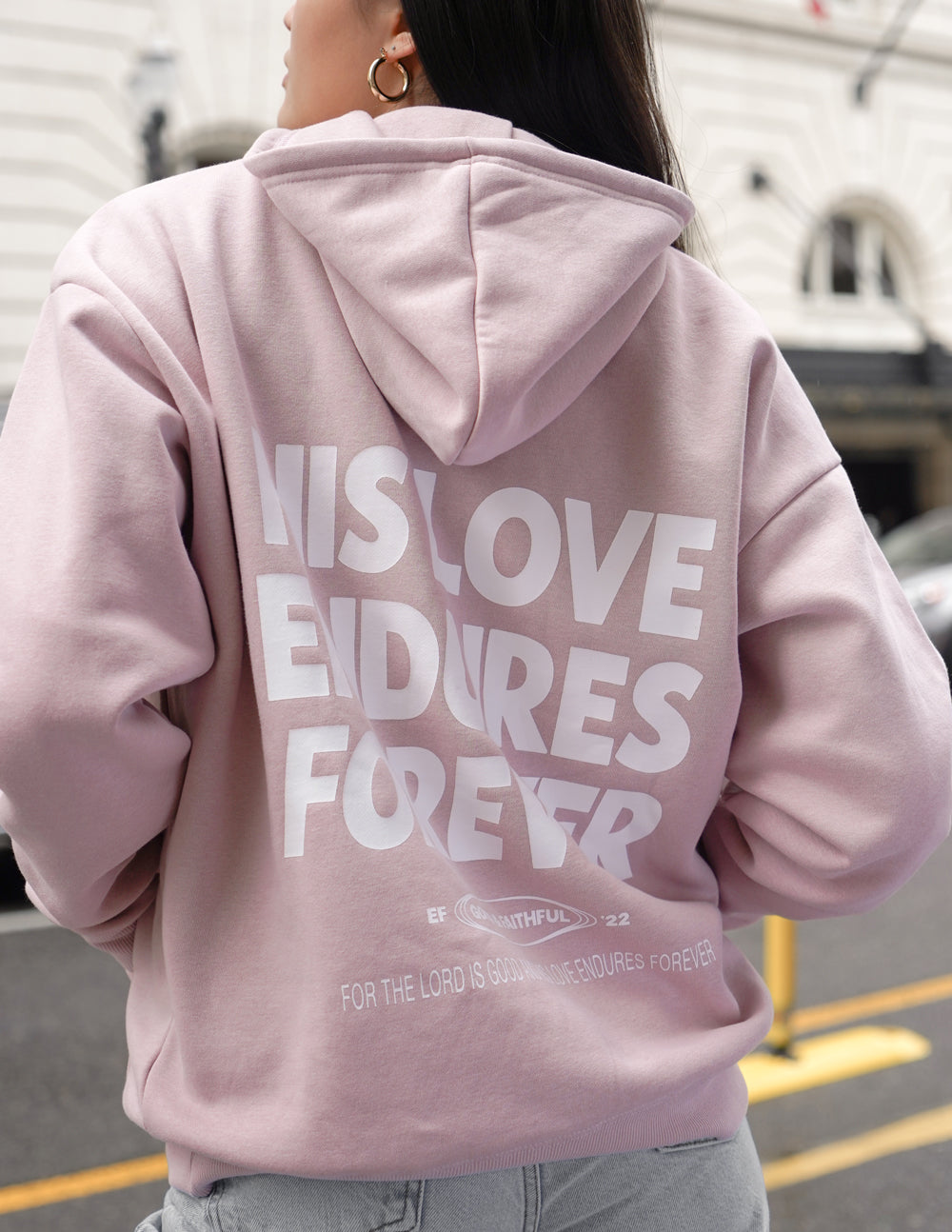 His Love Endures Forever Unisex Hoodie – Christian Hoodie