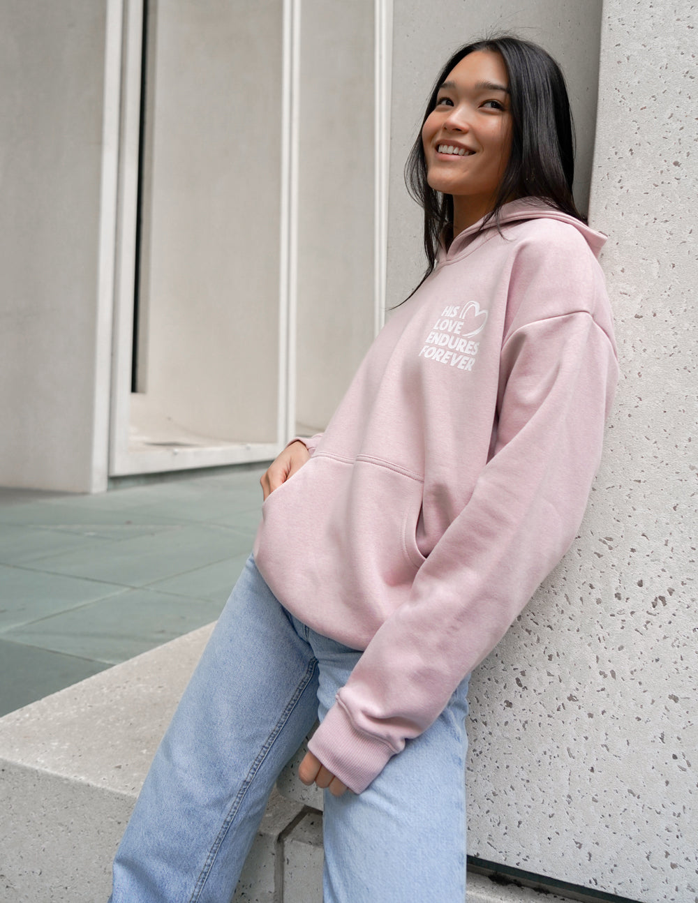 His Love Endures Forever Unisex Hoodie – Christian Hoodie