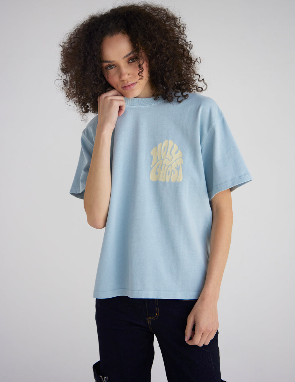 Holy Ghost Heavyweight Tee – Christian T-Shirt