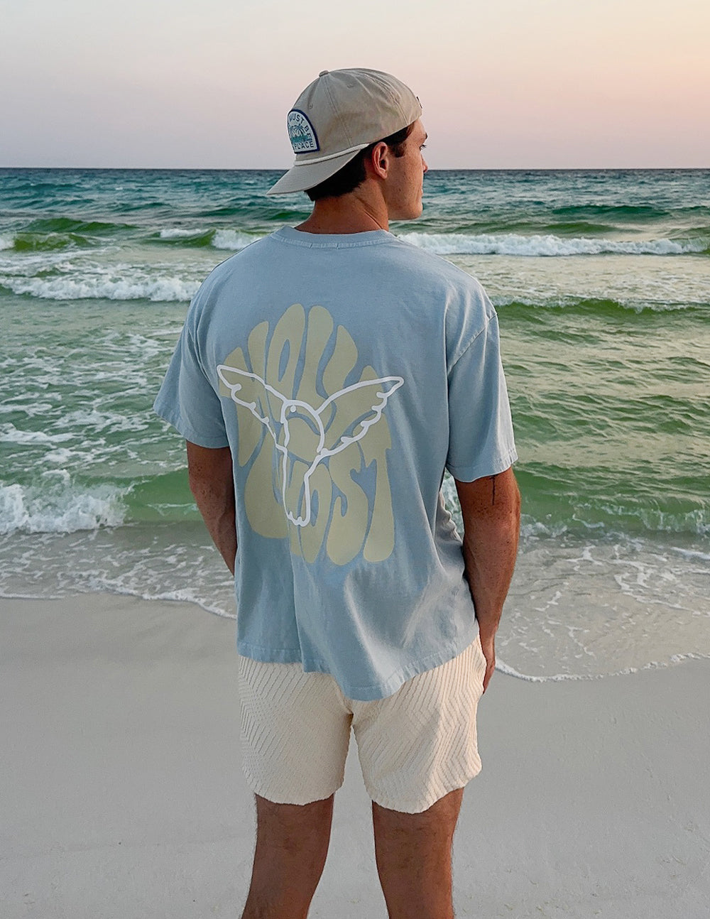 Holy Ghost Heavyweight Tee – Christian T-Shirt