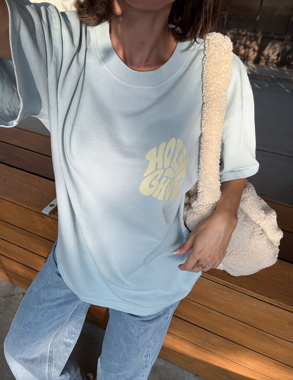 Holy Ghost Heavyweight Tee – Christian T-Shirt