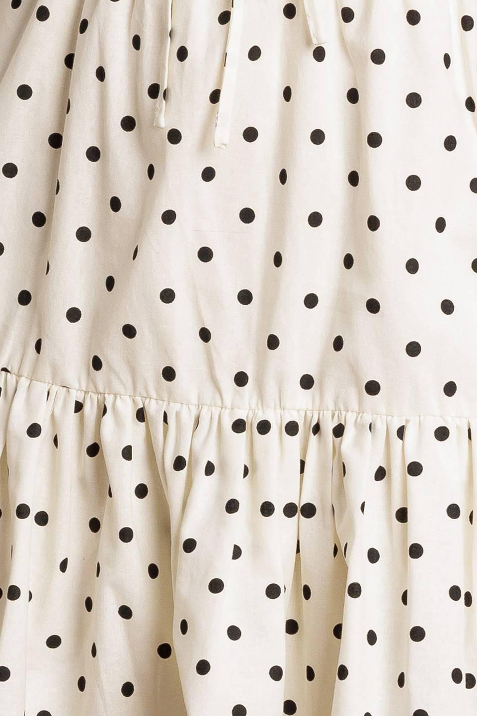 Brighter Days Woven Mini Dress in white black, fabric swatch — Soul Flow Apparel