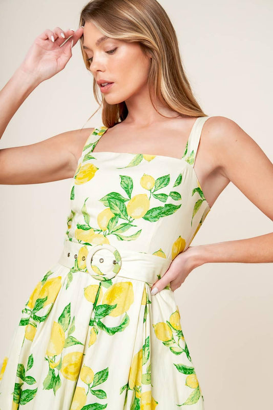 Beaming Perfection Ivory Woven Midi Dress, view 6 — Soul Flow Apparel