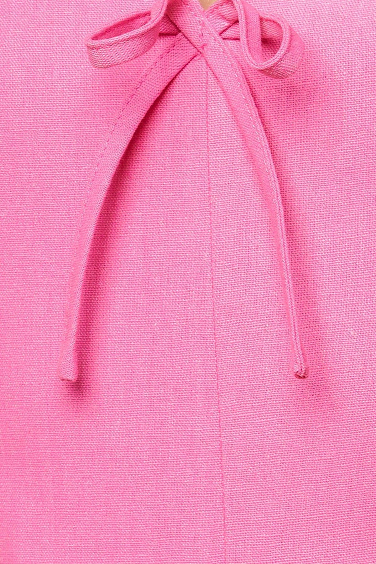 Let the Light Pink Woven Midi Dress, fabric swatch — Soul Flow Apparel