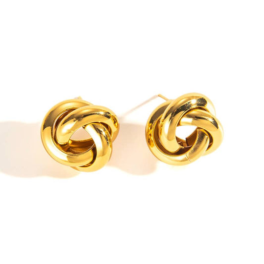 Arden Knotted Stud — Soul Flow Apparel