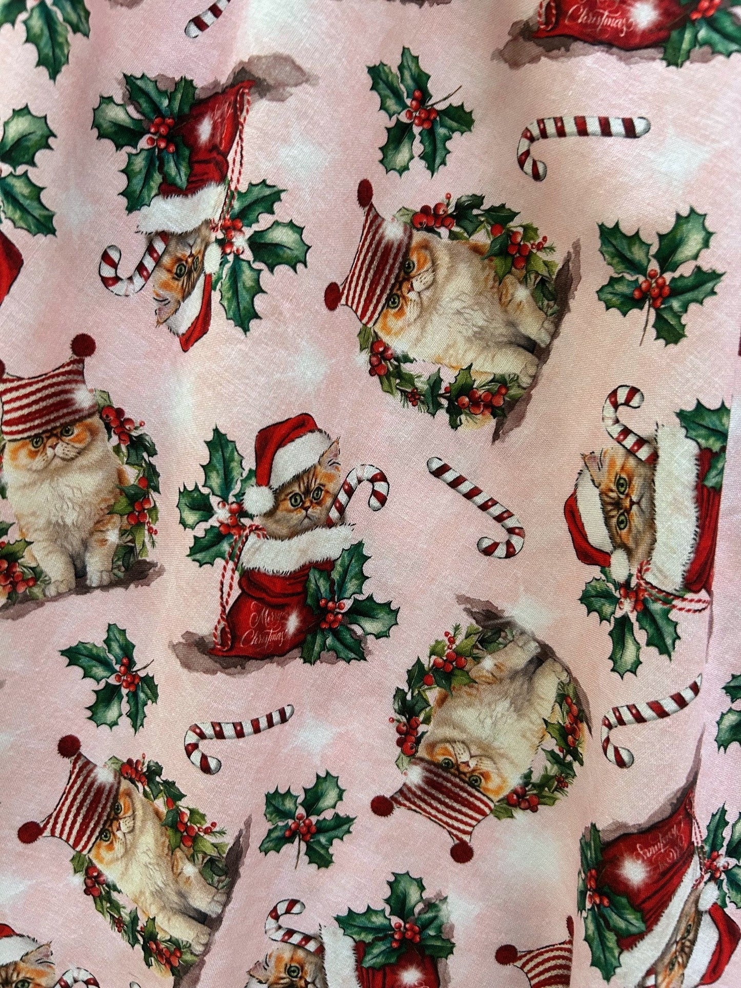 Holiday Cats Midi Dress, view 294 — Soul Flow Apparel