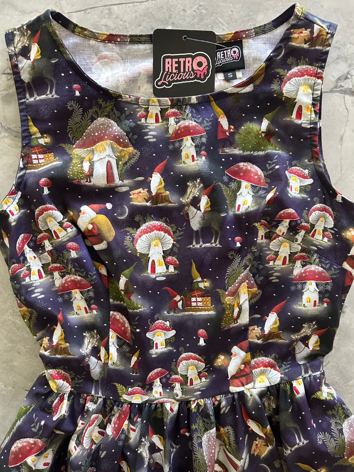 Gnome Midi Dress - Small Only, 1 Left!, view 300 — Soul Flow Apparel