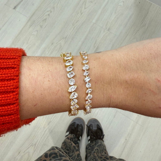 Pamela Tennis Bracelet, view 1 — Soul Flow Apparel