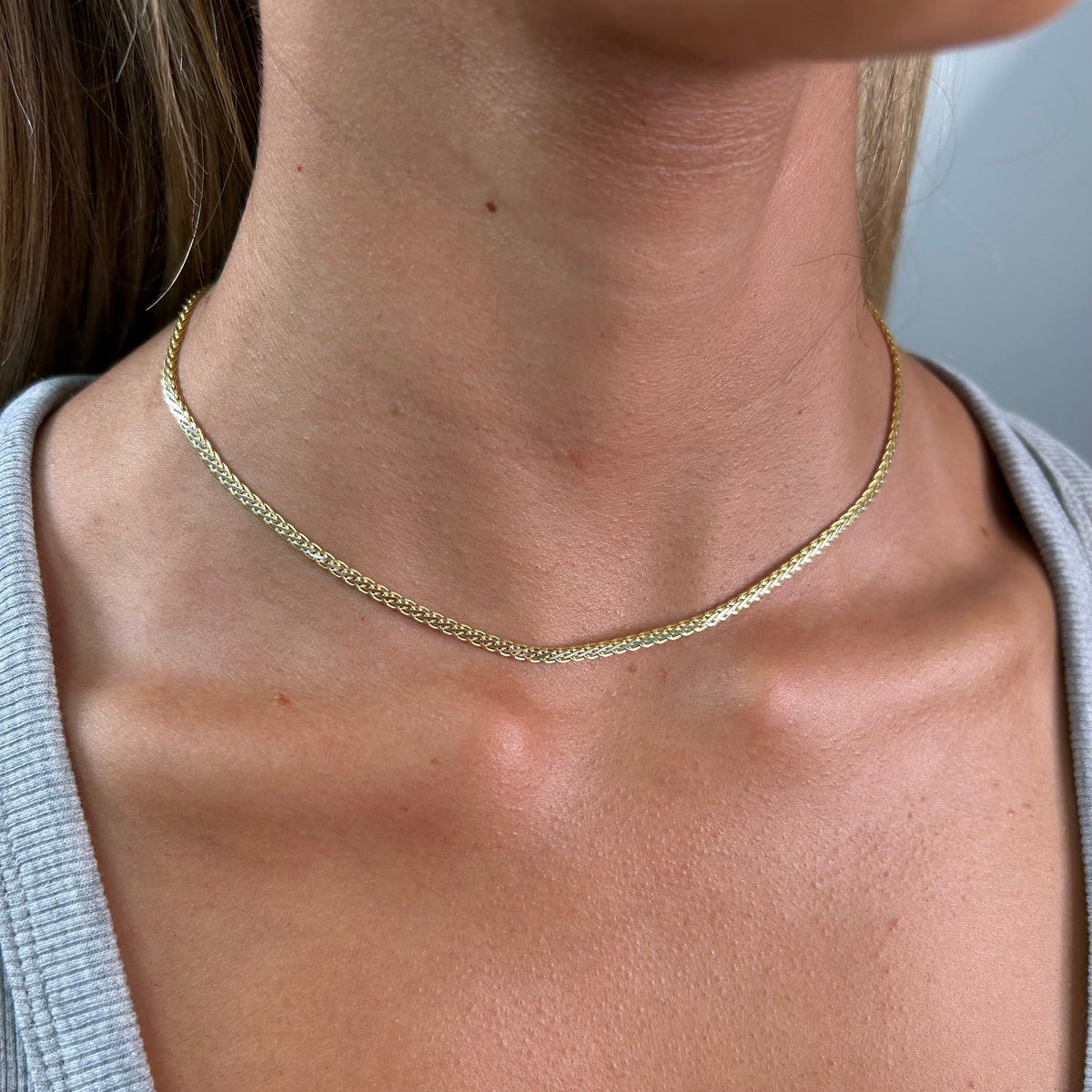 Lainey Two-Tone Chain, view 829 — Soul Flow Apparel