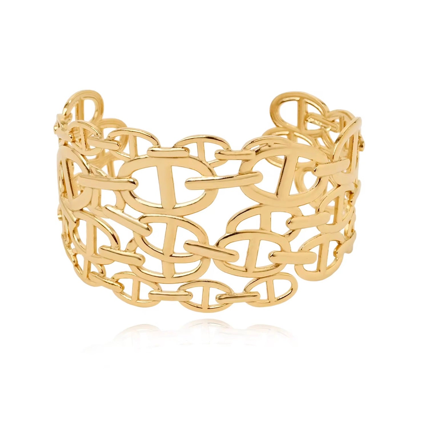 Taylor Statement Cuff, view 1501 — Soul Flow Apparel