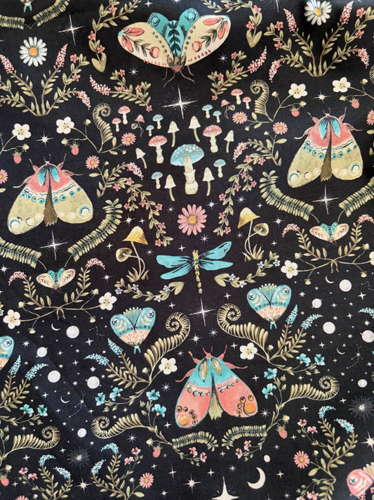 Midnight Doris Skirt, view 2108 — Soul Flow Apparel