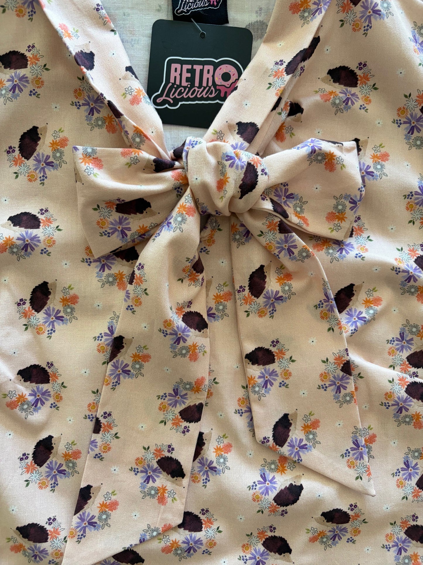 Hedgehog Bow Top, view 2984 — Soul Flow Apparel