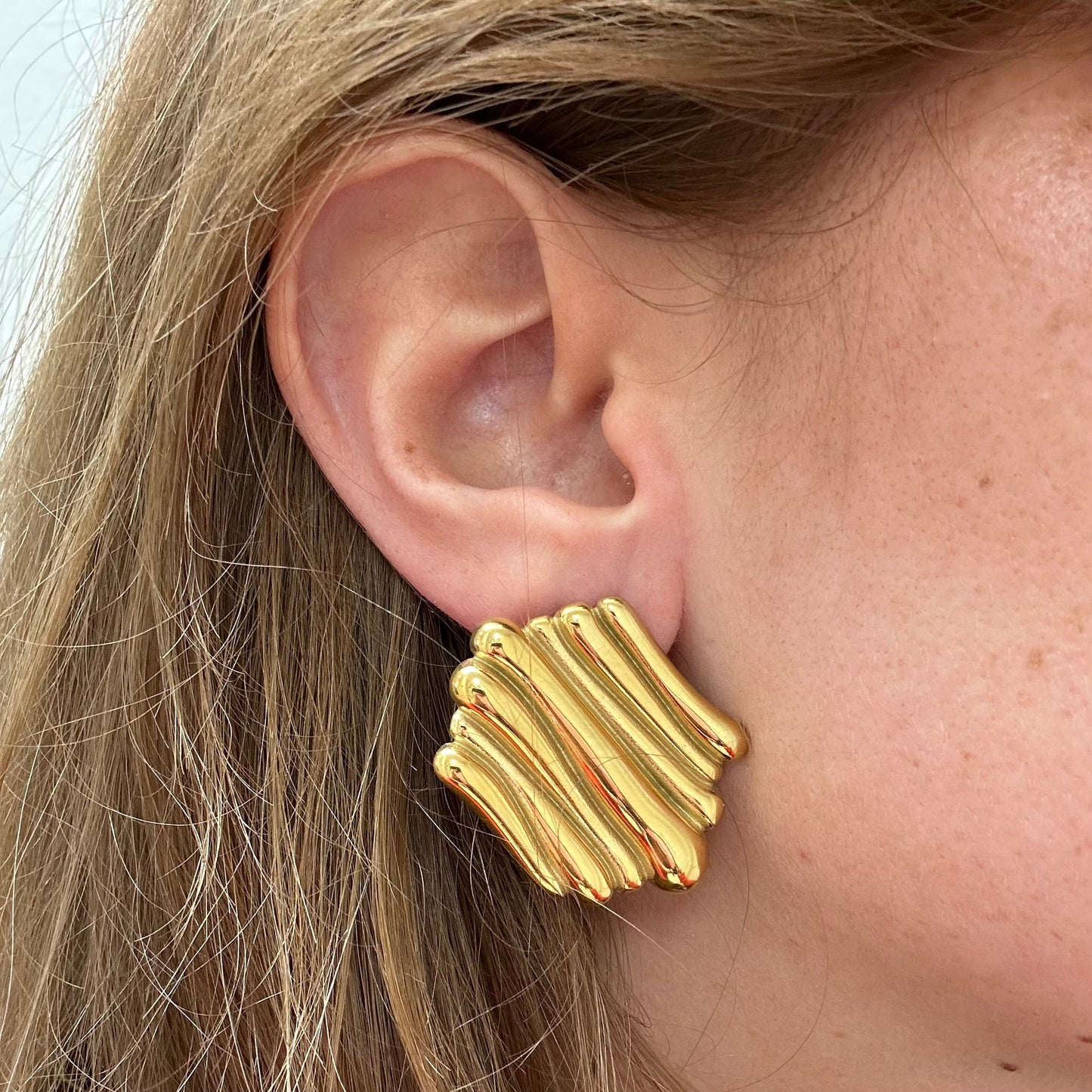 Julia Statement Earring, view 3497 — Soul Flow Apparel