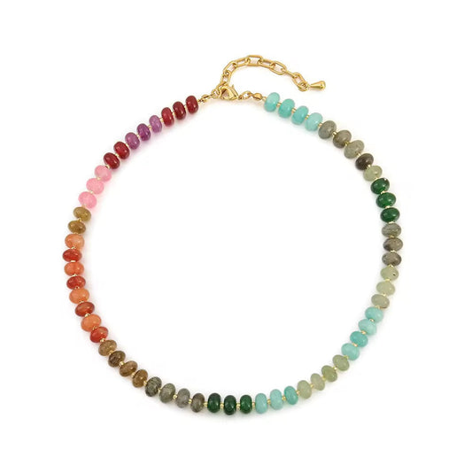 Candy Crush Beaded Necklace, view 3568 — Soul Flow Apparel
