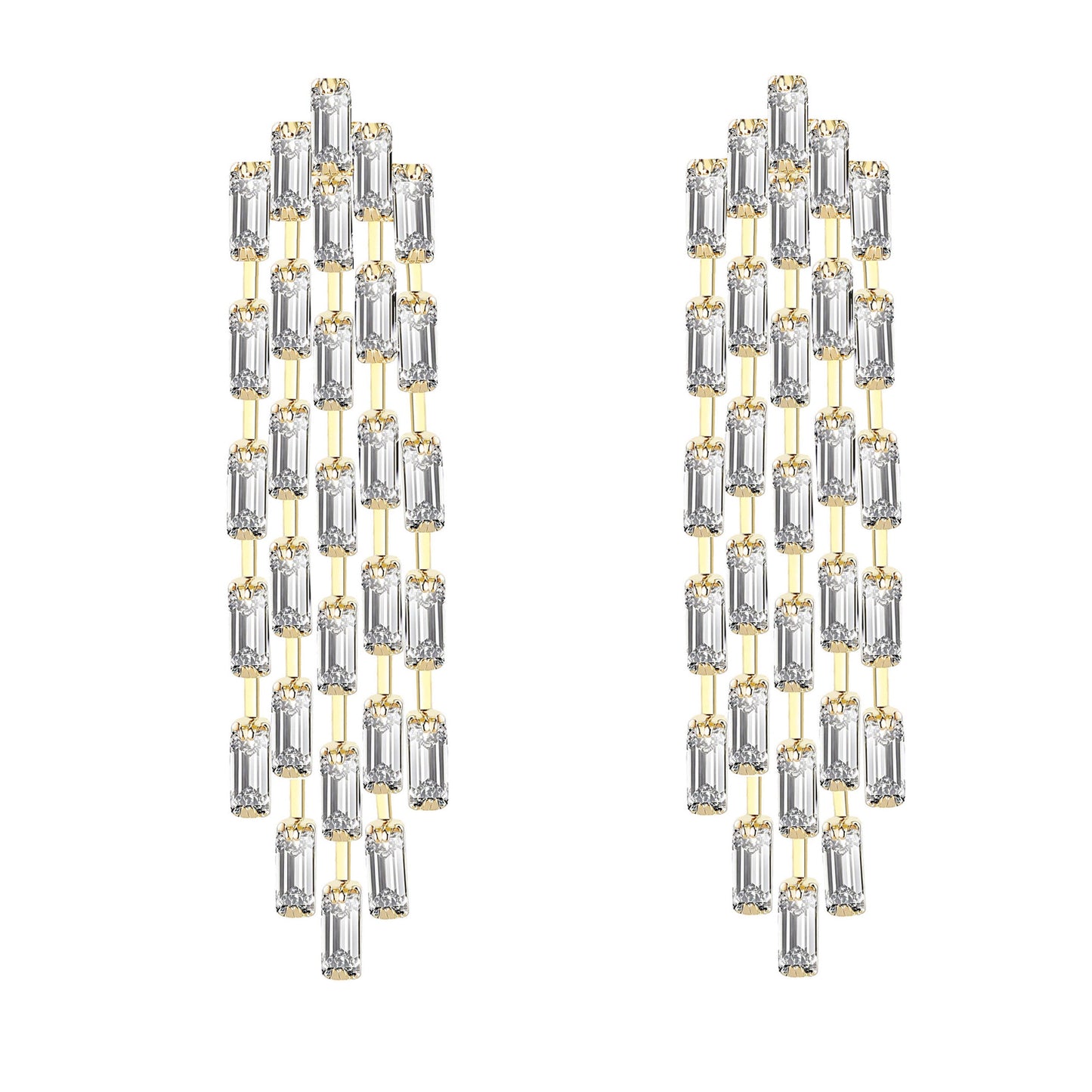 Astrid Cz Drop Earring, view 4352 — Soul Flow Apparel