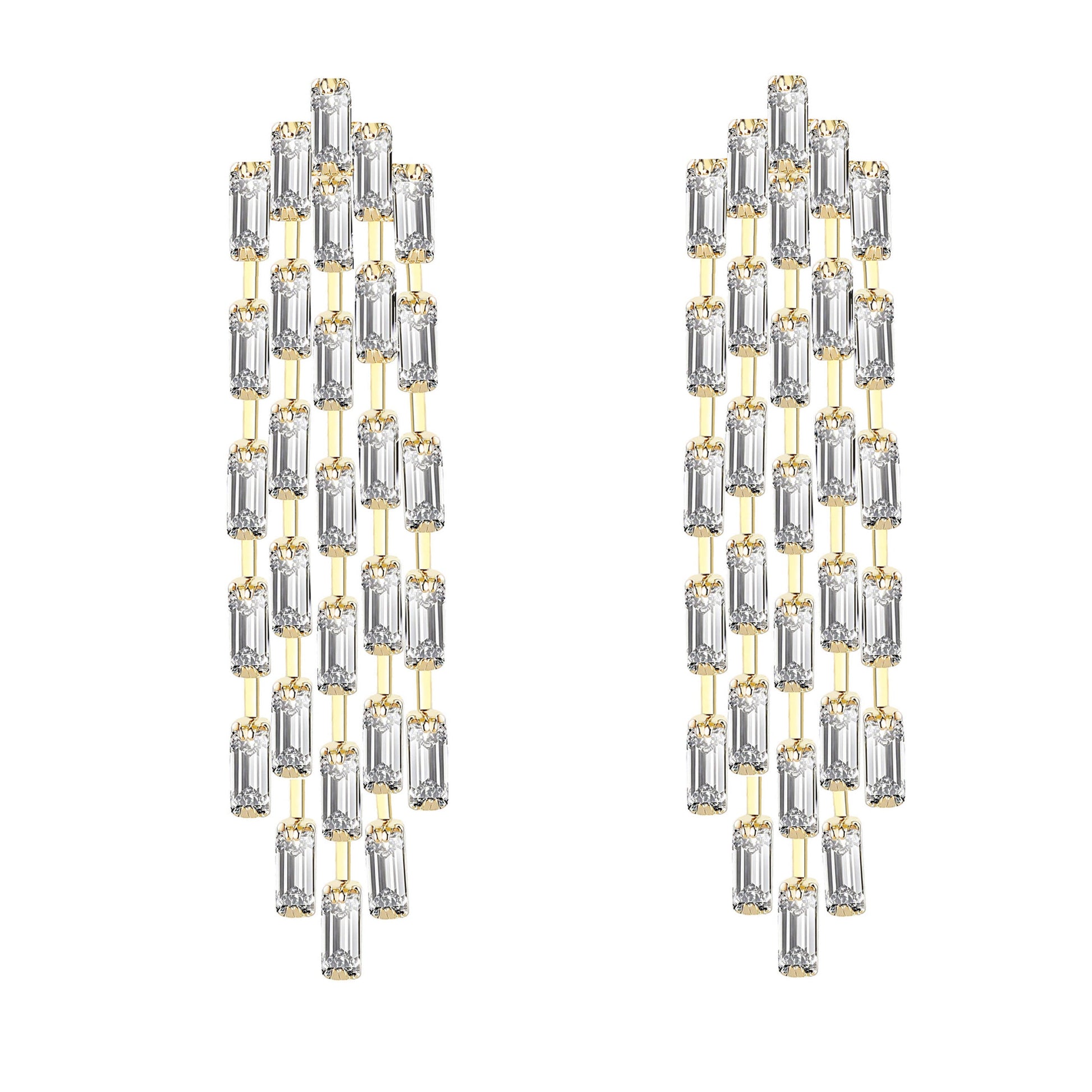 Astrid Cz Drop Earring, view 4352 — Soul Flow Apparel