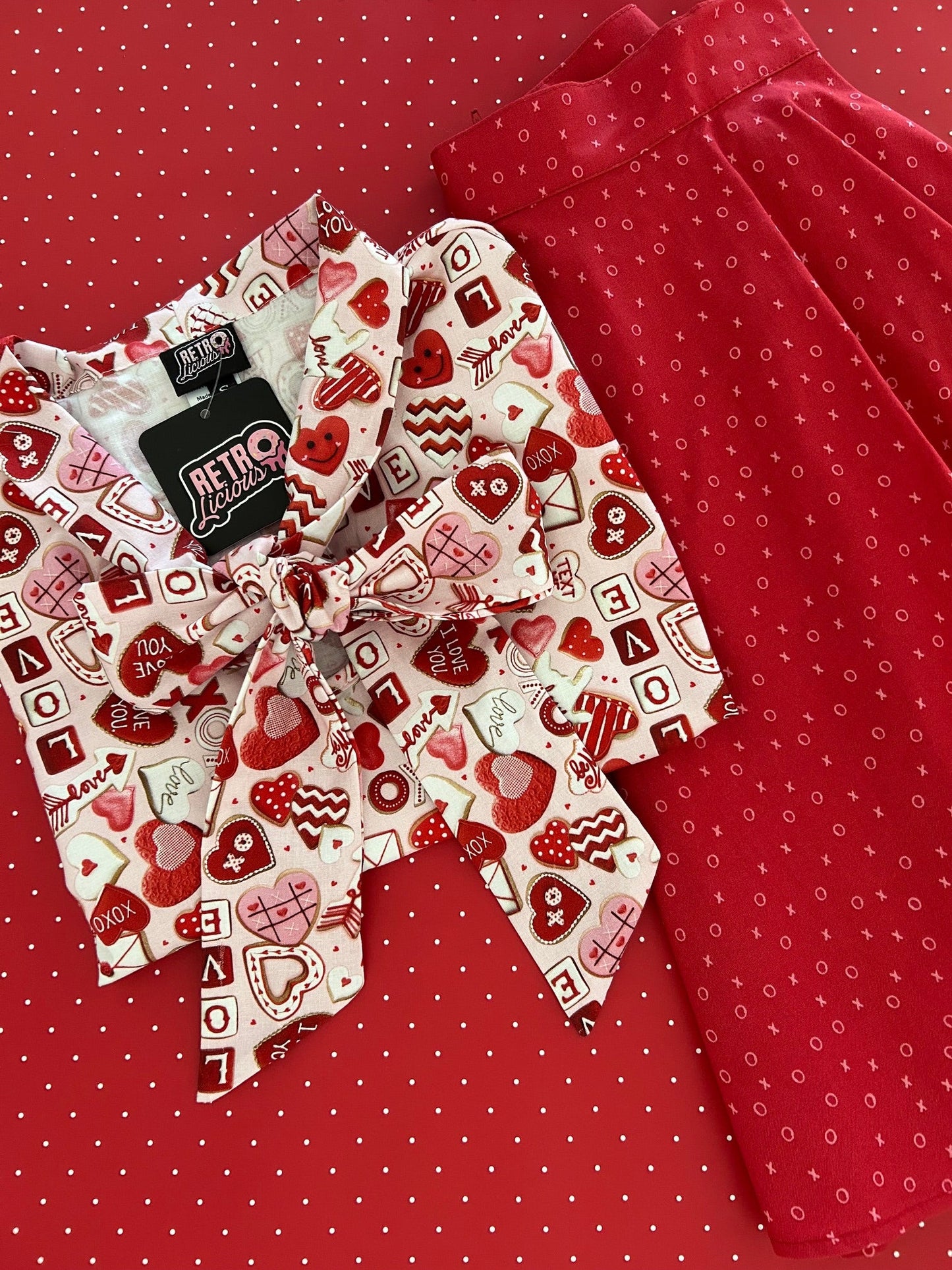 Xoxo Bow Top, view 5210 — Soul Flow Apparel