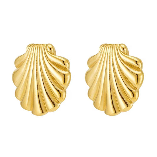 Emma Shell Earring, view 5725 — Soul Flow Apparel