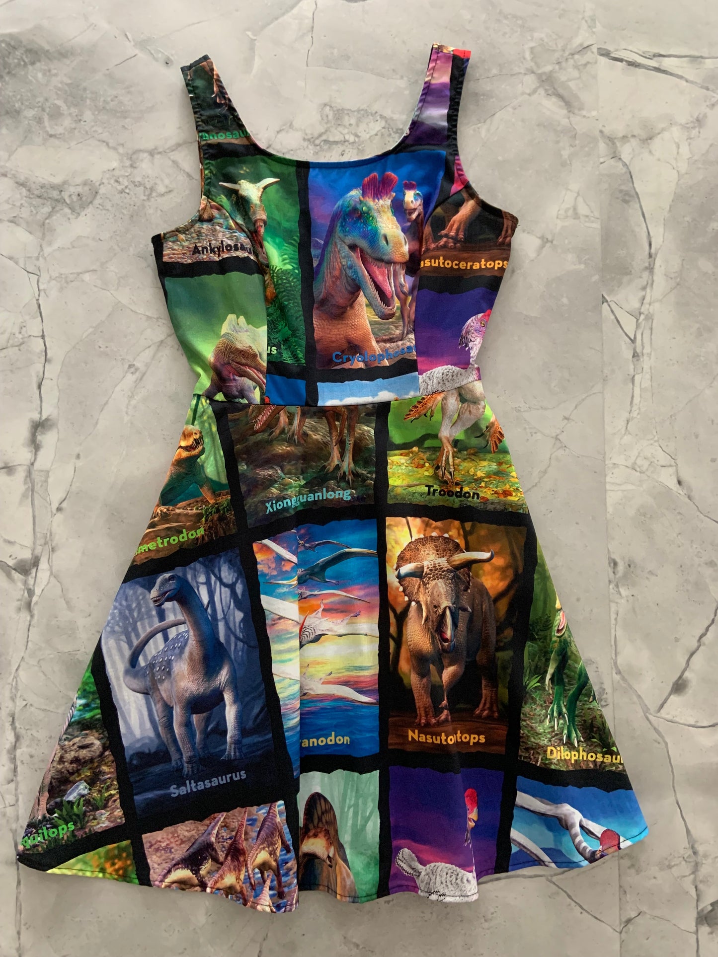 Jurassic Skater Dress, view 5747 — Soul Flow Apparel