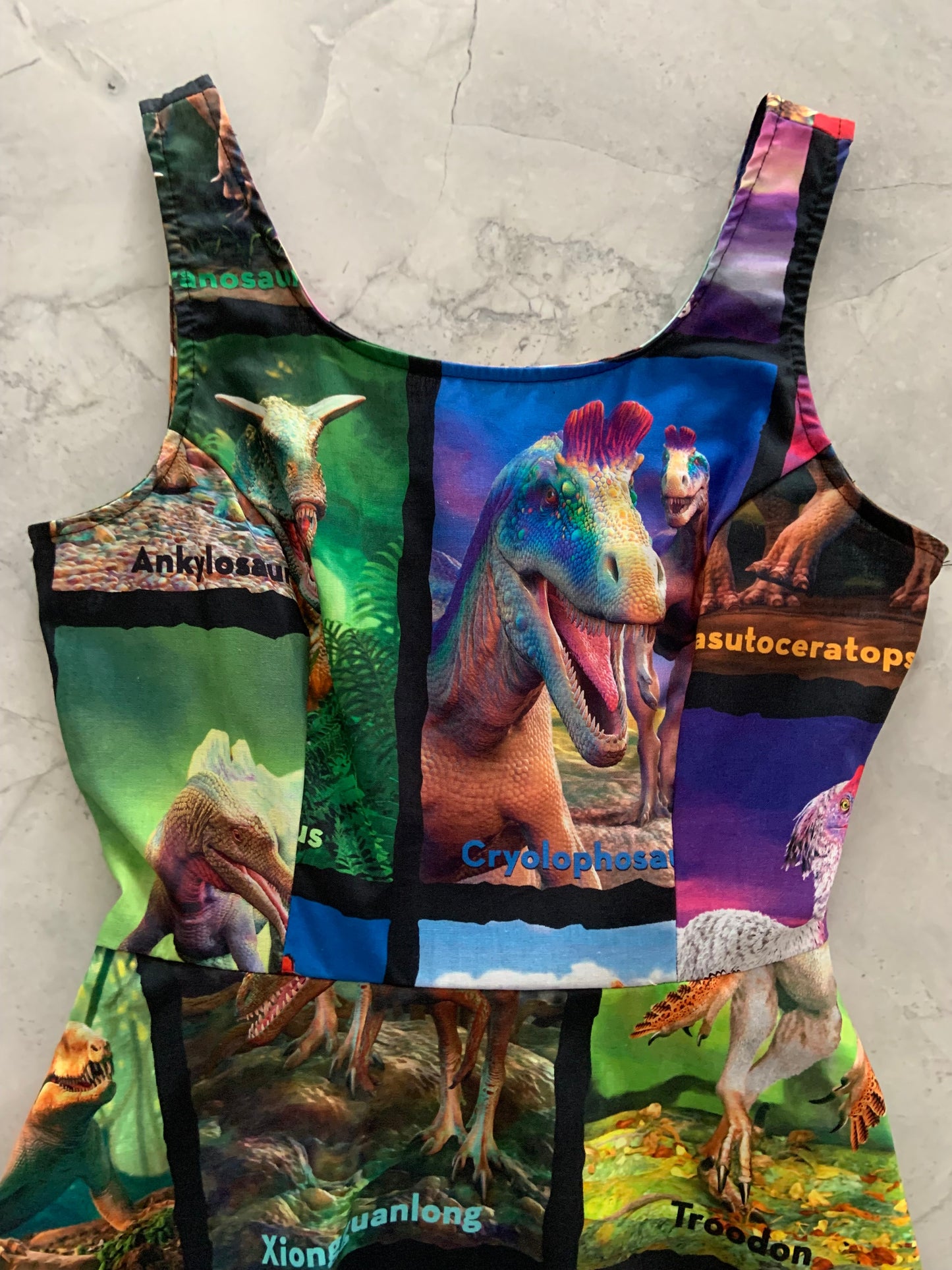 Jurassic Skater Dress, view 5748 — Soul Flow Apparel