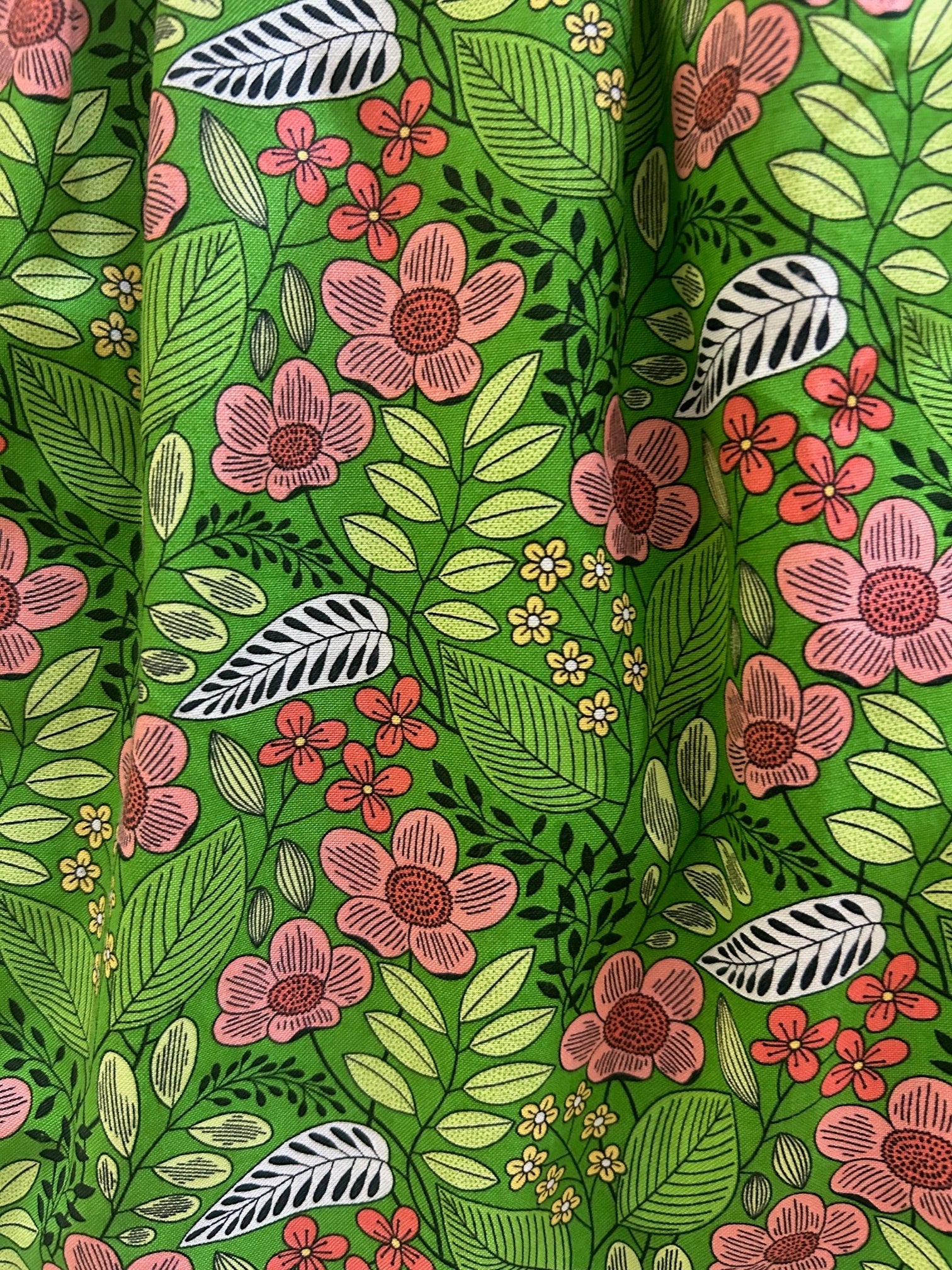 Flowers Collared Dress, view 5894 — Soul Flow Apparel