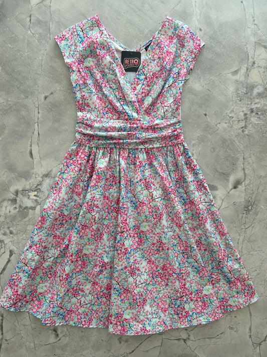 Cherry Blossom Greta Dress, view 6972 — Soul Flow Apparel