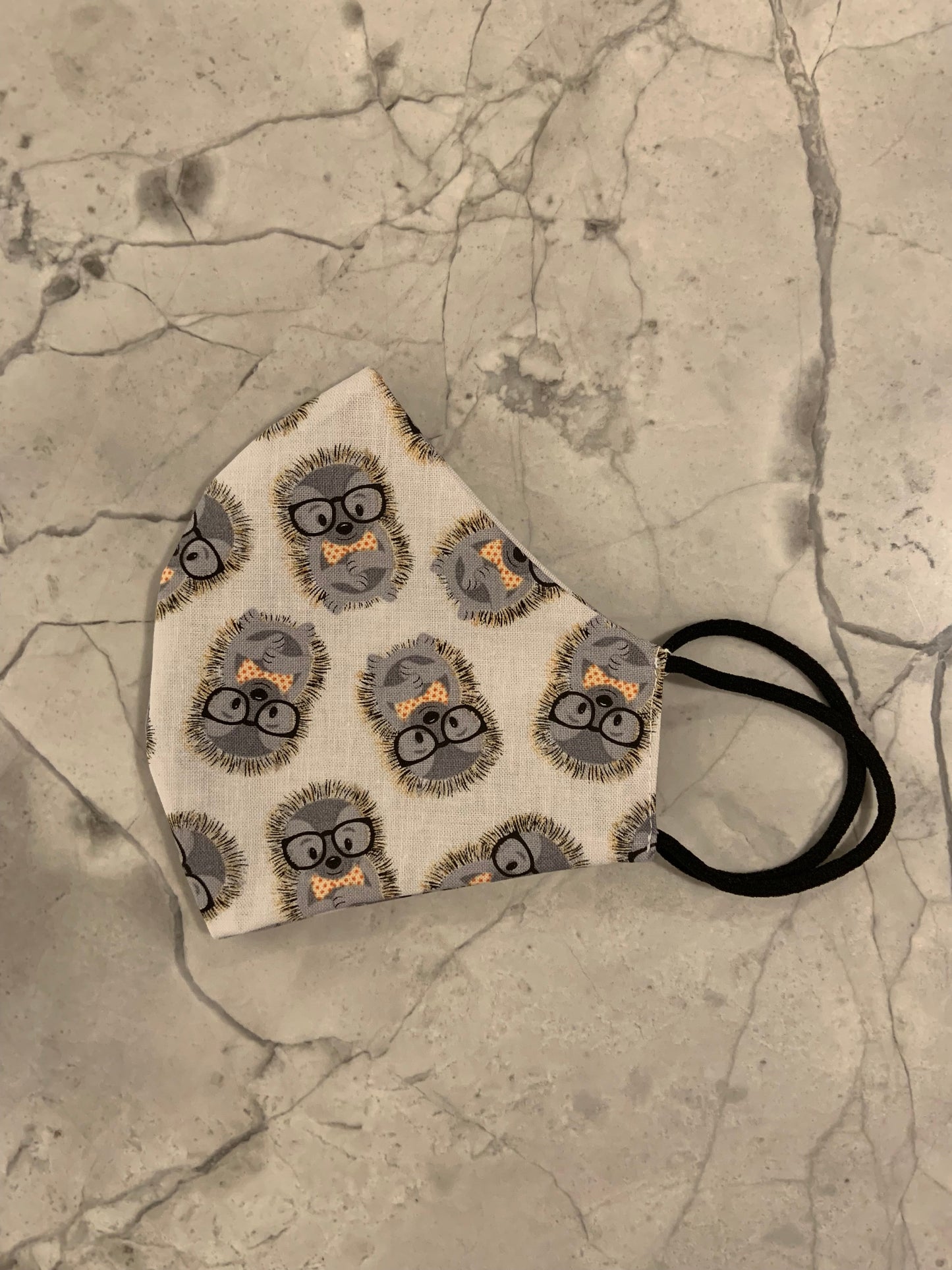 Hedgehog Reversible Mask, view 8220 — Soul Flow Apparel