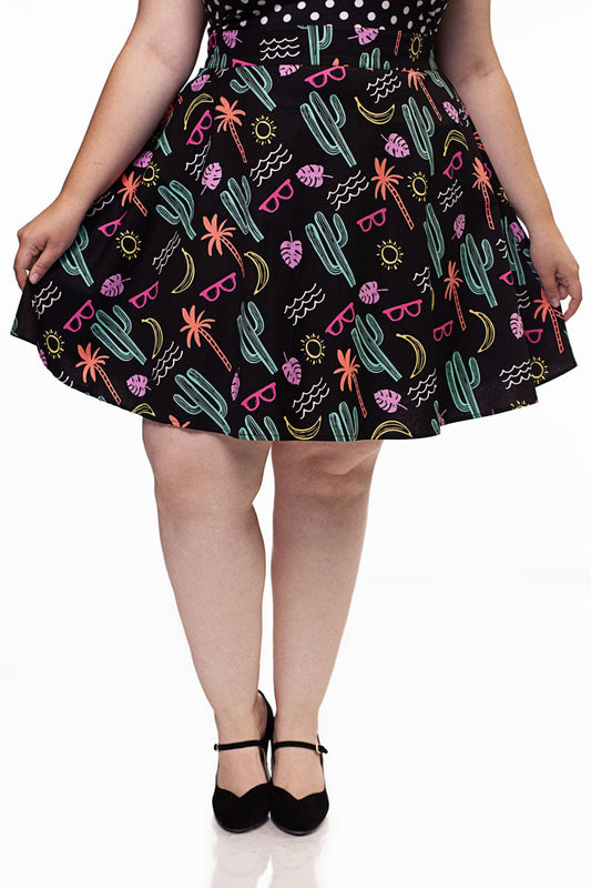 Summer Fun Skater Skirt - Small Only, view 9197 — Soul Flow Apparel