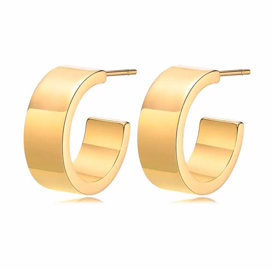 Wyatt Mini Hoop, view 9355 — Soul Flow Apparel