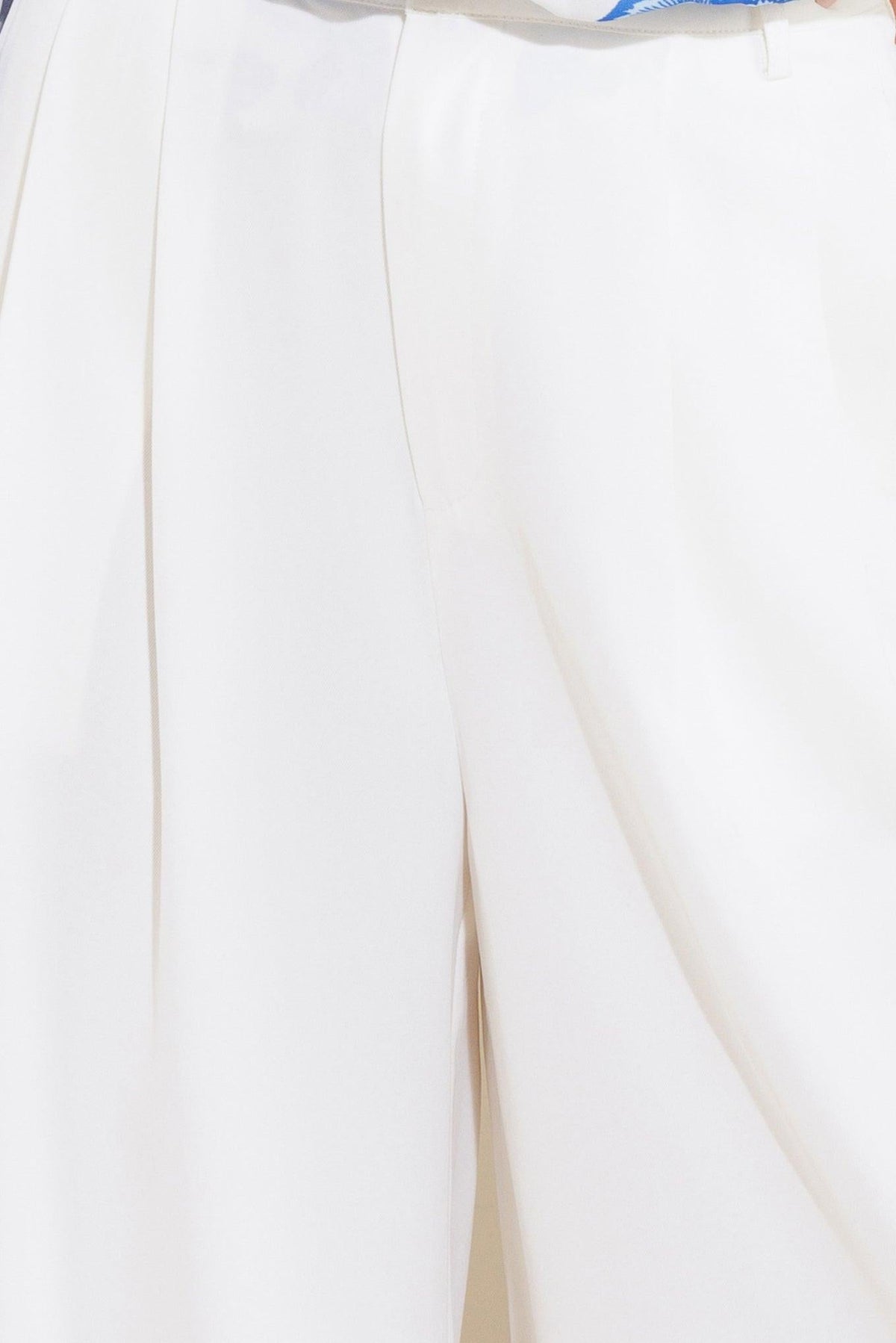 How Can It Be Woven Pants in white, fabric swatch — Soul Flow Apparel
