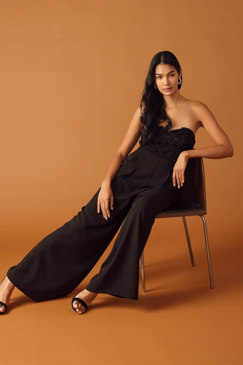 All My Life Woven Jumpsuit in black, view 6 — Soul Flow Apparel