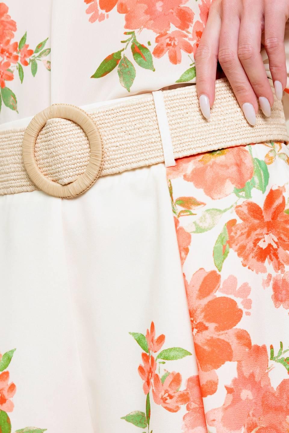 Lovely Days Ivory Woven Short, view 4 — Soul Flow Apparel