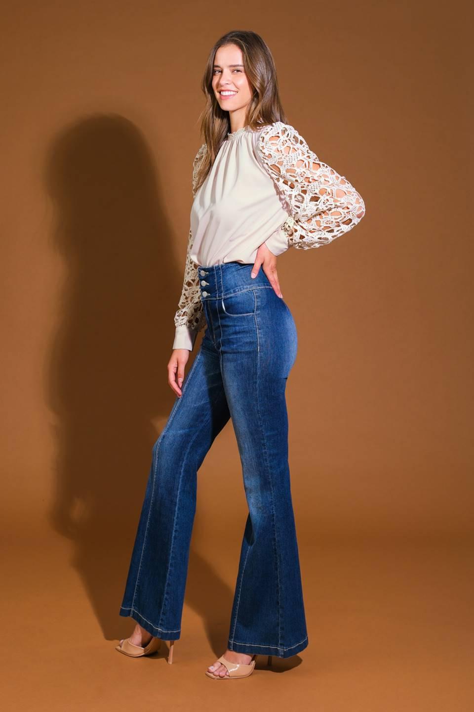 Daydream Fantasies Woven Top in beige, view 3 — Soul Flow Apparel