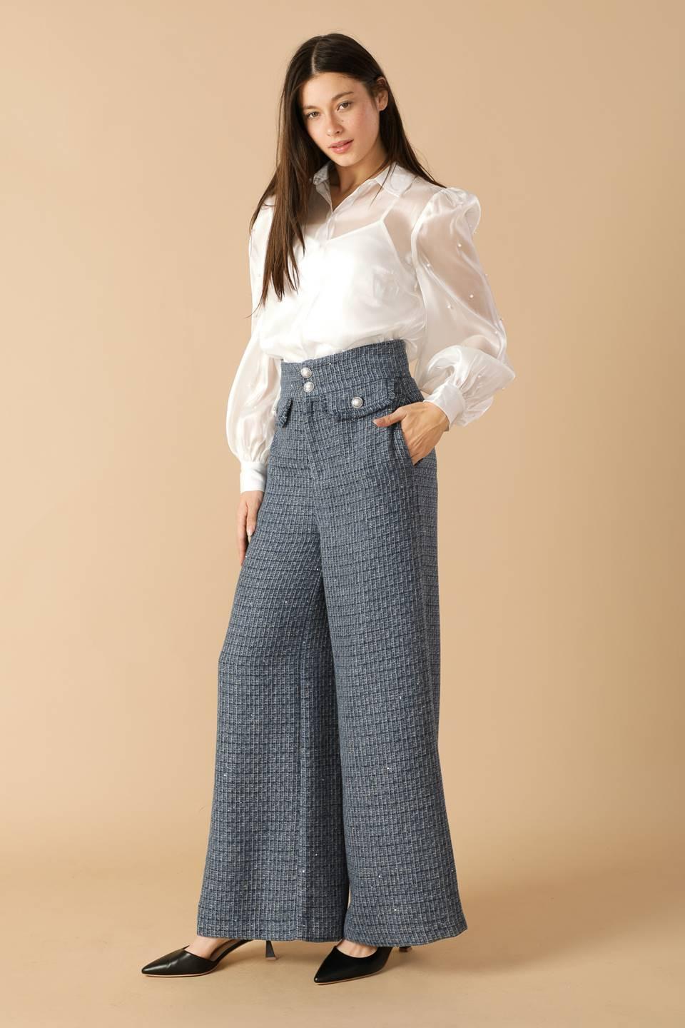 Girl on the Go Organza Top in cream, view 7 — Soul Flow Apparel