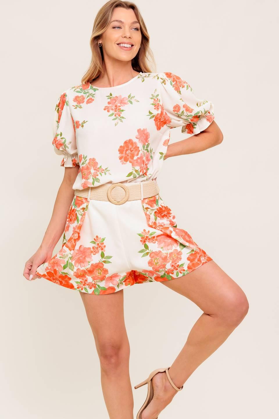 Lovely Days Ivory Woven Top, view 5 — Soul Flow Apparel