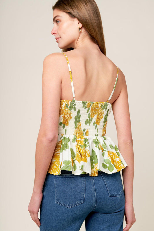Every Sunday Cream Woven Top, view 7 — Soul Flow Apparel