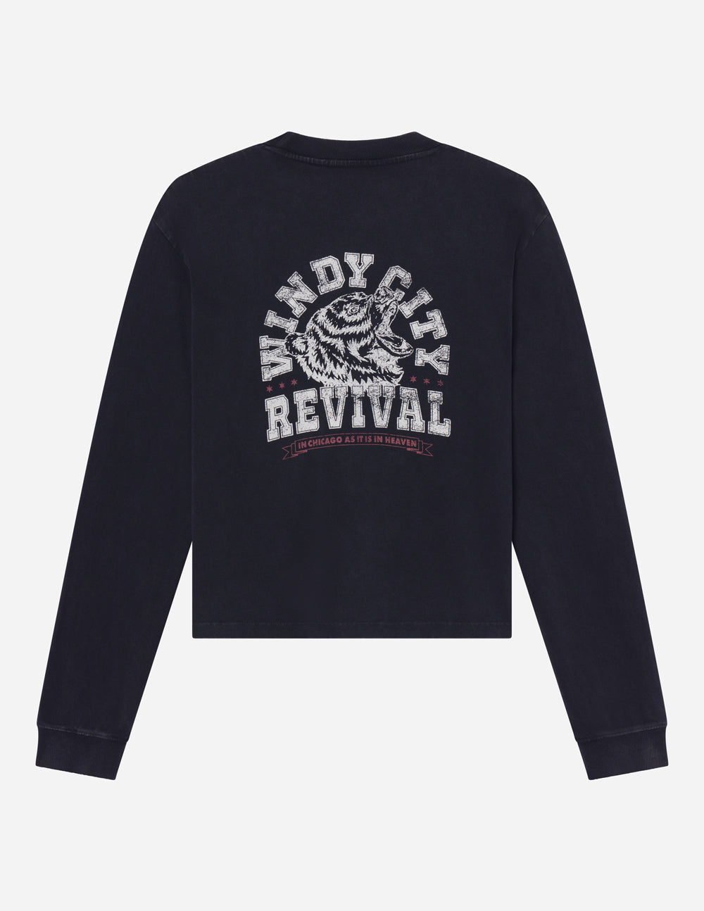 In Chicago as It Is in Heaven LS Heavyweight Tee – Christian T-Shirt