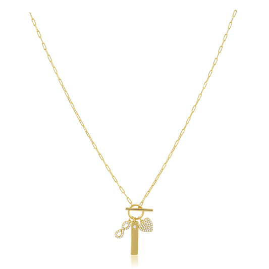 Infinite Love Charm Necklace — Soul Flow Apparel