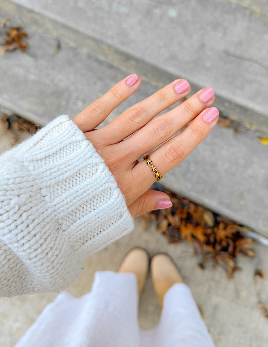 Infinity Jesus Fish Ring – Christian Ring