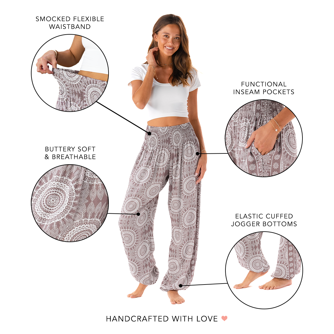 Nosara Harem Pants, view 90181 — Soul Flow Apparel