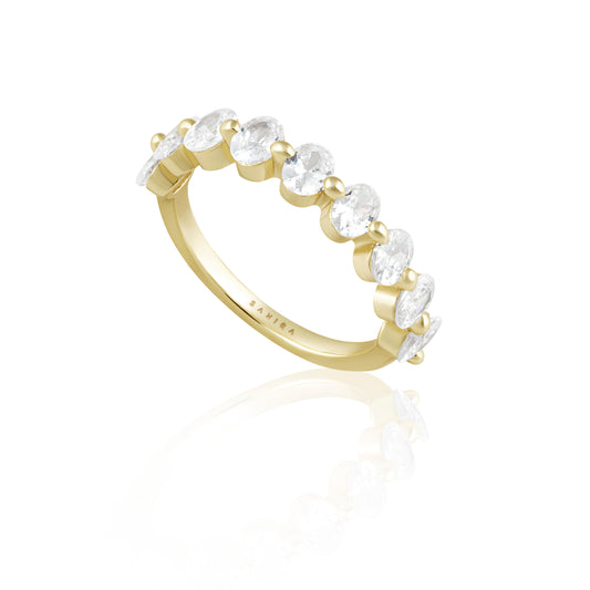 Jade Oval Cut Ring — Soul Flow Apparel
