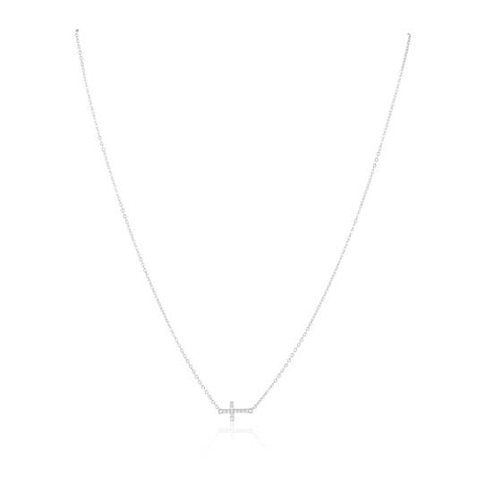 Janet Side Cross Necklace — Soul Flow Apparel