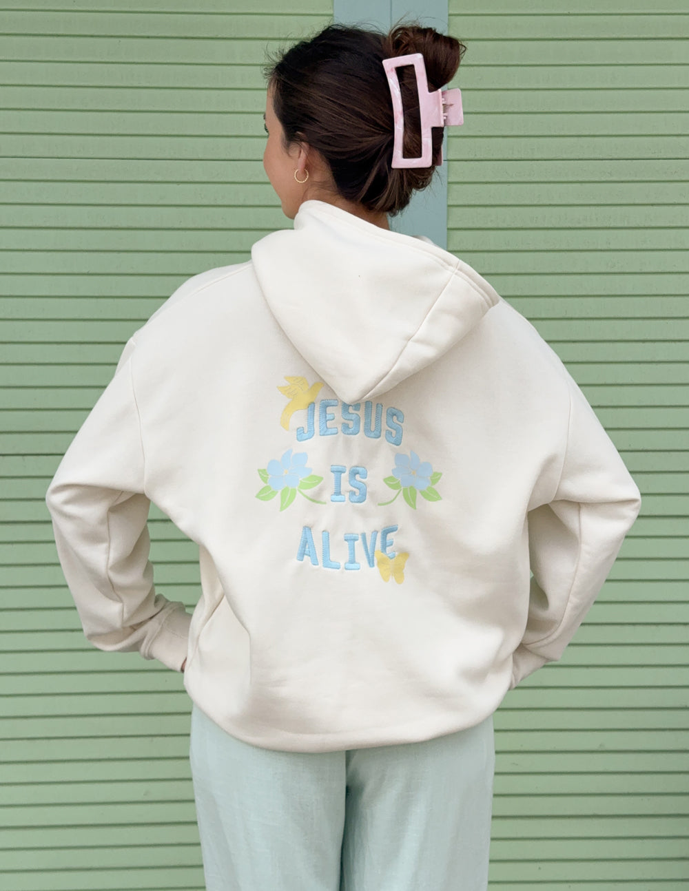 Jesus Is Alive Unisex Hoodie – Christian Hoodie