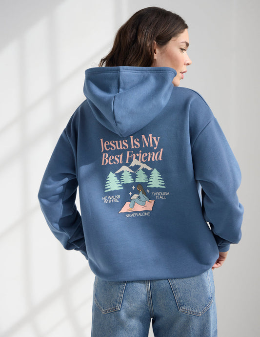 Jesus Is My Best Friend Unisex Hoodie – Christian Hoodie