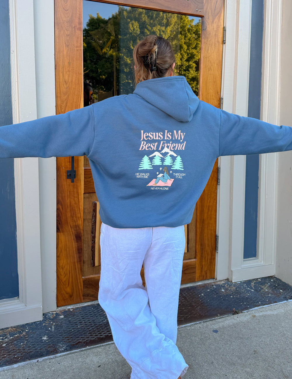 Jesus Is My Best Friend Unisex Hoodie – Christian Hoodie