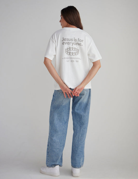 Jesus Is for Everyone Heavyweight Tee – Christian T-Shirt