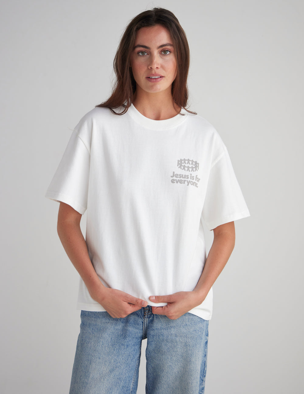 Jesus Is for Everyone Heavyweight Tee – Christian T-Shirt